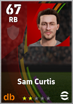 Sam Curtis eFootball player card