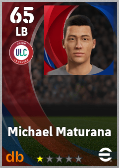 Michael Maturana — LB, OVR 65, MAX 65
