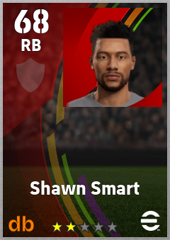 Shawn Smart eFootball player card