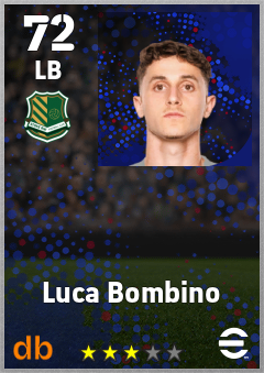 Luca Bombino eFootball player card