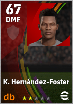 K. Hernández-Foster eFootball player card