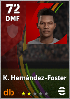 K. Hernández-Foster eFootball player card