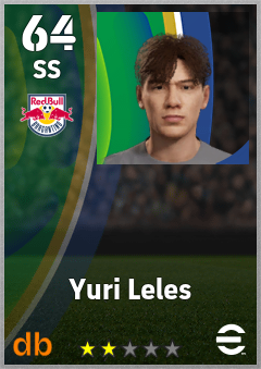 Yuri Leles — SS, OVR 64, MAX 64