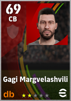 Gagi Margvelashvili eFootball player card