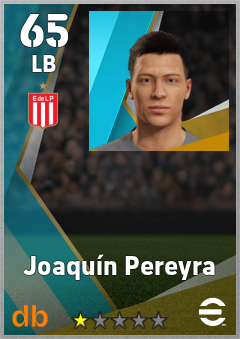Joaquín Pereyra — LB, OVR 65, MAX 65