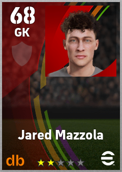 Jared Mazzola eFootball player card