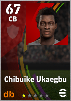 Chibuike Ukaegbu eFootball player card