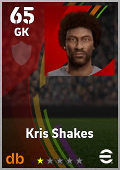 Kris Shakes eFootball player card