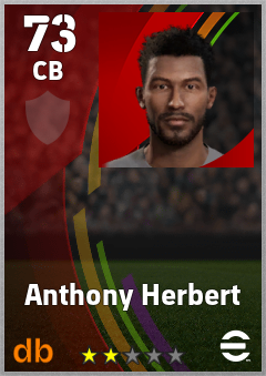 Anthony Herbert eFootball player card