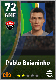 Pablo Baianinho — AMF, OVR 72, MAX 72
