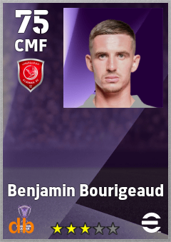Benjamin Bourigeaud eFootball player card