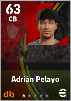 Adrián Pelayo eFootball player card