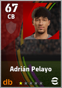 Adrián Pelayo eFootball player card