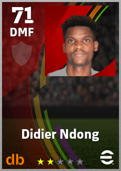 Didier Ndong eFootball player card