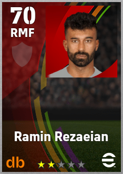 Ramin Rezaeian eFootball player card