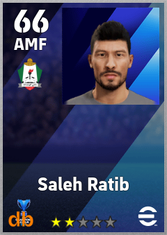 Saleh Ratib — AMF, OVR 66, MAX 66
