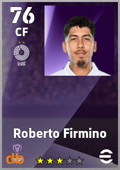Roberto Firmino eFootball player card