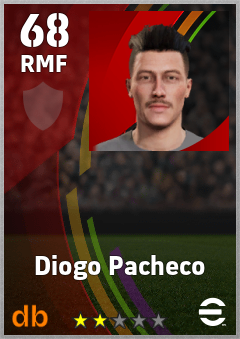 Diogo Pacheco eFootball player card