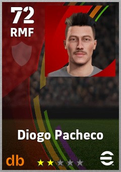 Diogo Pacheco eFootball player card