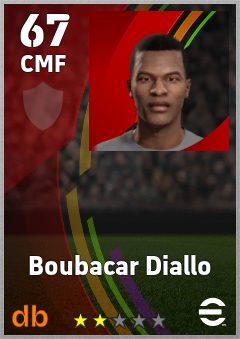 Boubacar Diallo eFootball player card