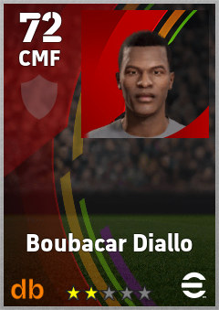 Boubacar Diallo eFootball player card