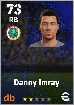 Danny Imray — RB, OVR 73, MAX 73