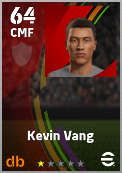 Kevin Vang eFootball player card