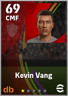 Kevin Vang eFootball player card
