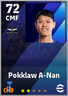 Pokklaw A-Nan — CMF, OVR 72, MAX 72