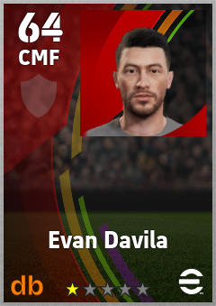 Evan Davila eFootball player card