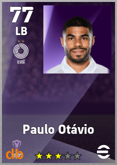 Paulo Otávio — LB, OVR 77, MAX 77