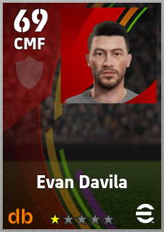 Evan Davila eFootball player card
