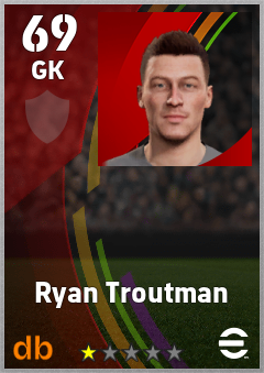Ryan Troutman eFootball player card