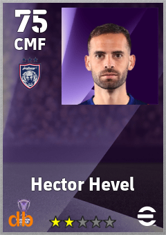 Hector Hevel — CMF, OVR 75, MAX 75