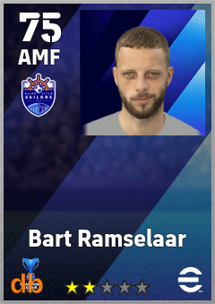 Bart Ramselaar — AMF, OVR 75, MAX 75