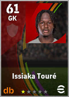 Issiaka Touré eFootball player card