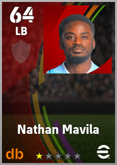 Nathan Mavila — LB, OVR 64, MAX 64