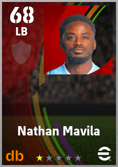 Nathan Mavila — LB, OVR 68, MAX 68