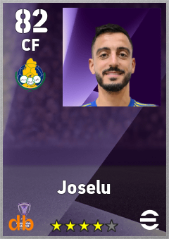 Joselu — CF, OVR 82, MAX 82