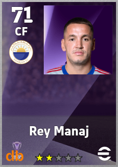Rey Manaj eFootball player card