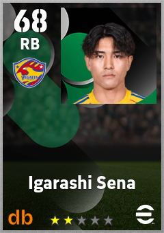 Igarashi Sena — RB, OVR 68, MAX 68