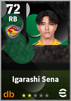 Igarashi Sena — RB, OVR 72, MAX 72
