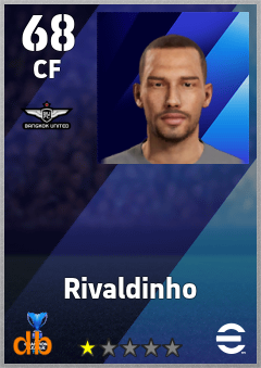 Rivaldinho — CF, OVR 68, MAX 68