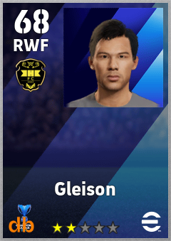 Gleison — RWF, OVR 68, MAX 68