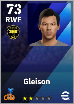 Gleison — RWF, OVR 73, MAX 73