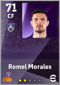 Romel Morales eFootball player card