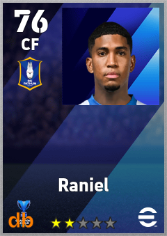 Raniel — CF, OVR 76, MAX 76