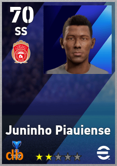 Juninho Piauiense — SS, OVR 70, MAX 70