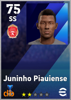 Juninho Piauiense — SS, OVR 75, MAX 75