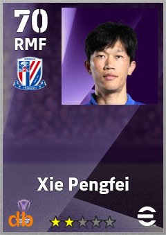 Xie Pengfei eFootball player card